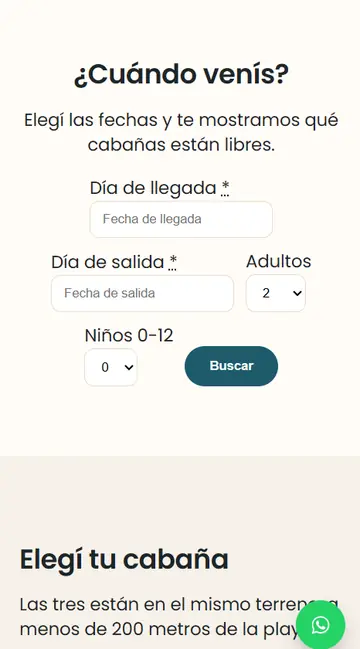 Buscador de fechas
